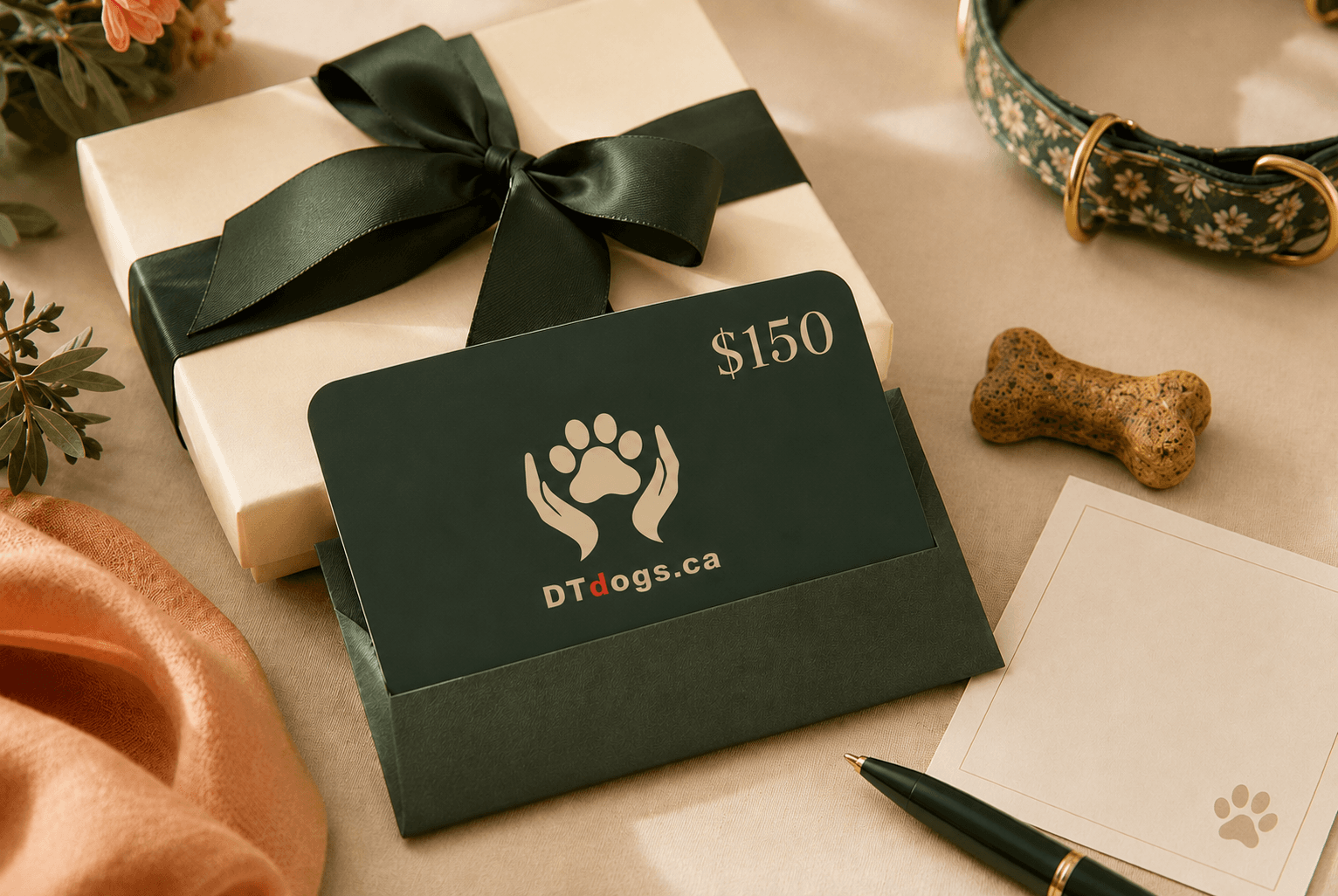Premium DTdogs digital gift card product image for CAD $150