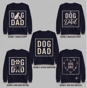 Dog Dad long-sleeve shirt